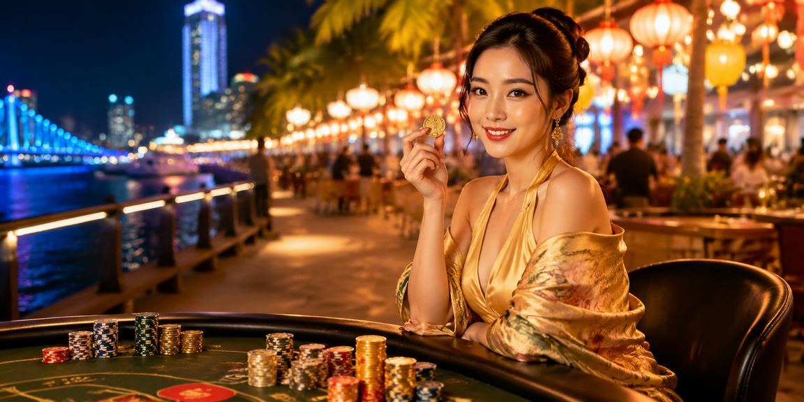 Người chơi tại Đà Nẵng theo dõi trận đấu và đặt kèo live qua điện thoại tại chợ đêm